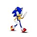 Bend-Ems Sonic The Hedgehog Bendable Action Figure Poseable PVC Toy for Fans & Collectors