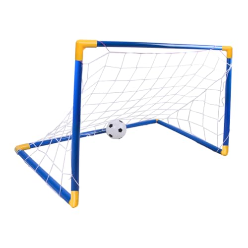 ifundom 1 Set Foldable Mini Soccer Goals Portable Football Training Gates for Lightweight Tear Resistant Soccer Goals for Backyard Fun