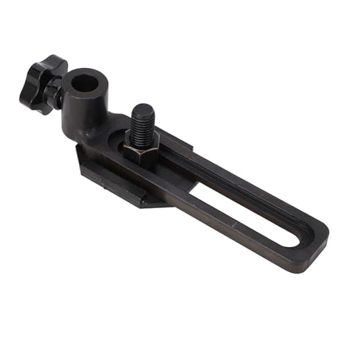 NDNCZDHC Lathe Tool Holder Base, 20mm Hole Diamete 230mm Length Woodworking Tool Rest Base for 4/5 inch Lathe Tool Post