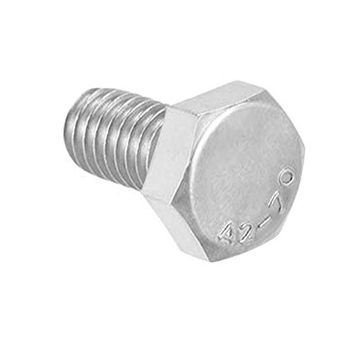 Image of 30 Pcs M6 Hex Bolt M6-1 x 18mm UNC Hex Head Screw Bolts A2-70(304) Stainless Steel Fully Threaded Hex Tap Bolts,Plain Finish,Fully Threaded (M6 x 18mm)