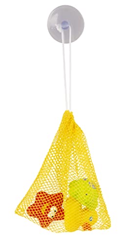 Playgro Zabawki do kąpieli 3 przyjaciół z wodoodporną siatką do przechowywania zabrudzeń 40223 0099 1001