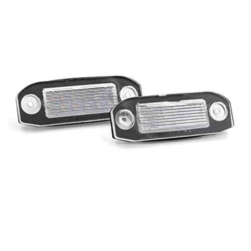 Luz LED matrícula Volvo S60 XC60 V50 XC70 evita fallos y luz tenue