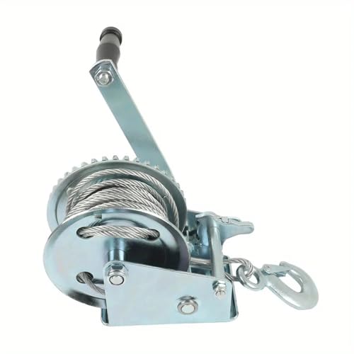 Manual Winch, Polipasto Manual 1600LBS con Cable de 10M