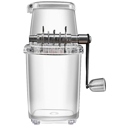 CosyCaya Ice Crusher Manuelle Ice Crusher Machine1.25L EismüHle...