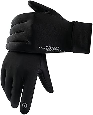 THE WHITE SHOPTHE WHITE SHOP Kids Winter Gloves Touchscreen Warm Thermal for Boys Girls Running Cycling Soccer Football Rugby in Cold Weather