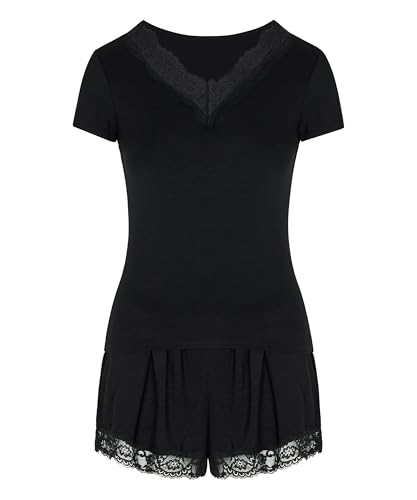HUNKEMÖLLER Pyjama Set Nana - Black - M