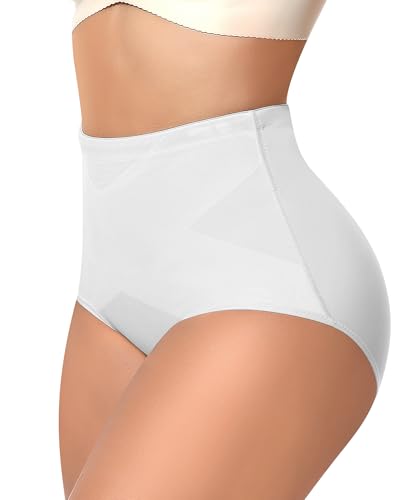 Image of Werena Tummy Control Shapewear for Women High Waisted Body Shaper Panties Seamless Shaping Underwear Panty Girdle
