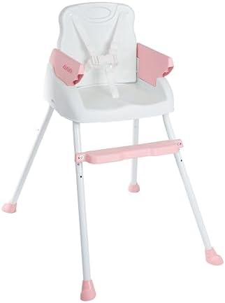 Cadeira De Alimentação Bebê Portátil 3 em1 Segura Apoio para Pés ...