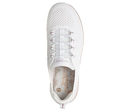 Skechers Virtue Copper Dream Femme, Blanc/or rose., 7.5