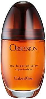 Calvin Klein Obsession Eau de Parfum โ Ambery Women's Perfume โ With Notes of Mandarin, Bergamot, Jasmine & Patchouli โ Long Lasting Fragrance
