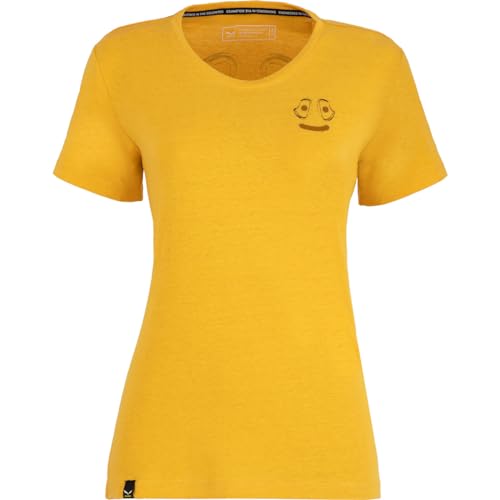 T-Shirt Salewa Lavaredo Hemp Print W haut de gamme en fibres bio