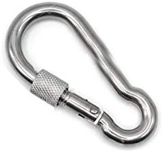 Köpek Bahçe Bağlama Yaylı Karabina Vidalı 6 mm