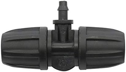 Hose Connector 8 / 11mm to 4 / 7mm Hose Connector with Lock Nut Agriculture Irrigation System Hose Connector Greenhouse Water Adapter 50 Pcs