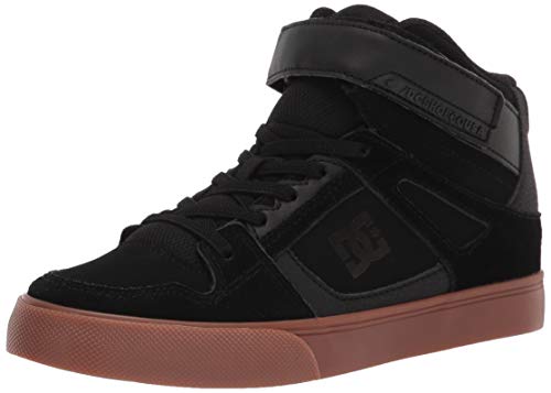 Baskets montantes DC Pure garçon avec semelle cupsole adhérente en gomme