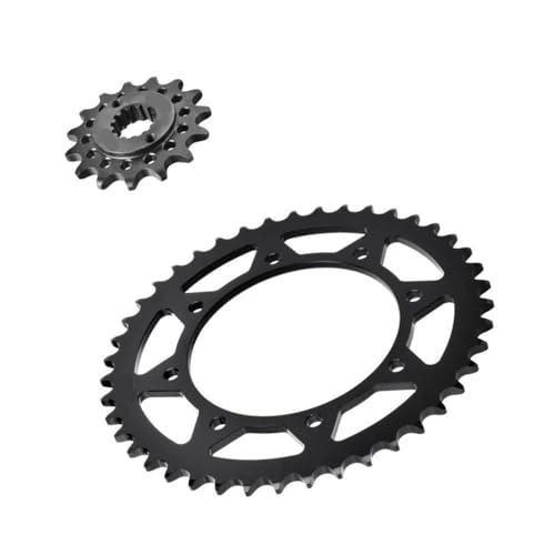 Pignon 520-15T et couronne 43T pour moto KL650 et KLR650