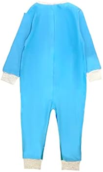 Baby Shark Onesie, slaappakje voor jongens, alles-in-één pyjama, blauw, leeftijd 12 maanden - 6 jaar, Blauw, 18-24 maanden