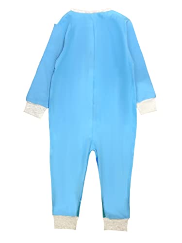 Baby Shark Boys Onesie, Sleepsuit, All In One Pyjamas, Blue, Age 12 Months - 6 Years