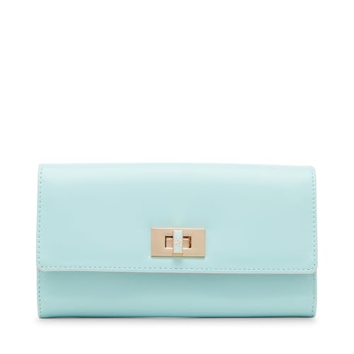 Anne Klein Women's Ak Turn Lock Flap Wallet