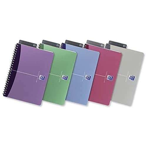 Carnets à spirale Oxford Office en polypropylène pour le bureau