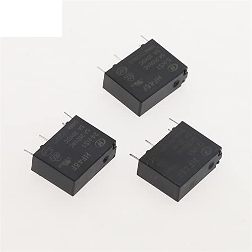 Relais 4 Broches HF46F-024-HS1 pour circuit imprimé miniature 5A - 6