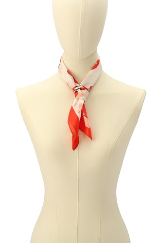 kate spade new york Women's Painterly Bouquet Degrade Silk Bandana, Stylish & Lightweight Accessory3