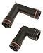 Price comparison product image Dorman 47065 Heater Hose Fittings With O-Rings - Plastic Compatible with Select Models, 2 Pack