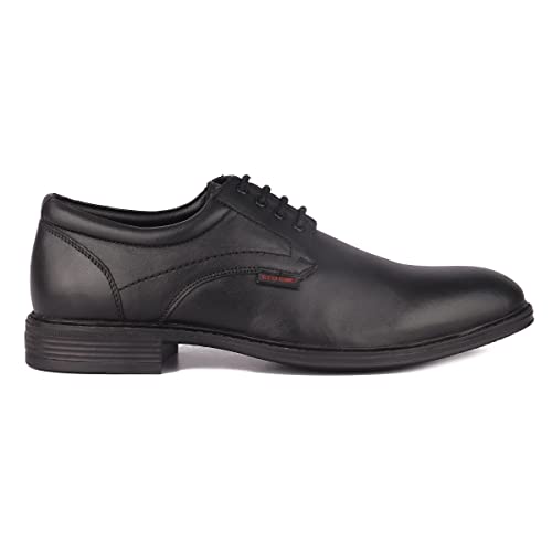 Image of Red Chief Formal Derby Shoes for Men Black
