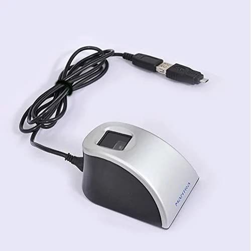 Image of Velentron-Mantra MFS100 (Premium Version 2022) Biometric Finger Print (USB /Micro Pin) Scanner (with RD Service).UIDAI,STQC Certified Scanner.