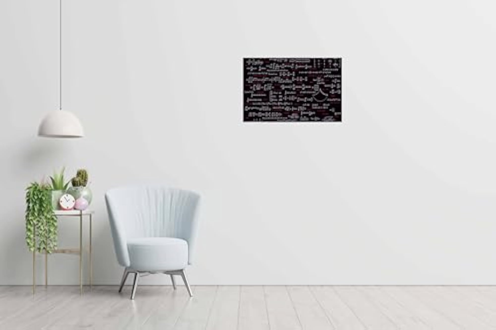 Mathematics Maths Wall Poster, Gloss Laminated Decor