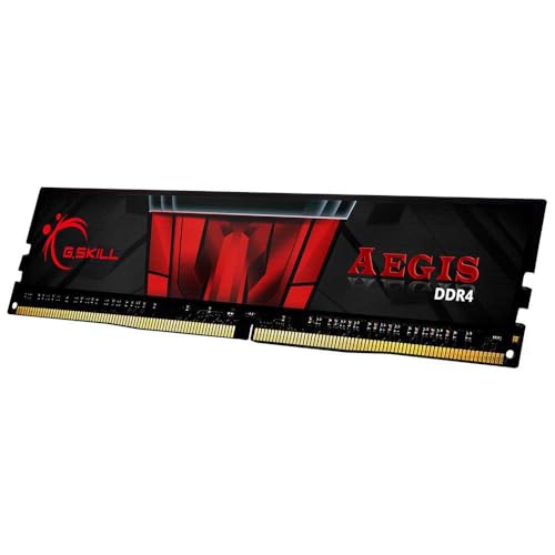 Memoria RAM Aegis DDR4-3200 CL16-18-18-38 1,35V da 16 GB (1x16GB) in colore nero