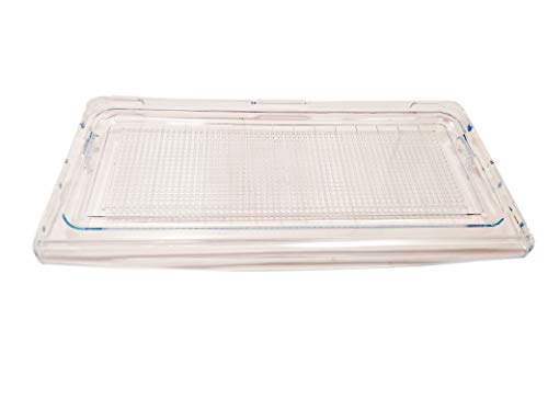 SMIPLEBOL - The Best Is Here Compatible Fridge Vegetable Box Crisper Cover Compatible for LG Single Door Refrigerator Glass Lid 165L-190L (Part No:3550JF1005)
