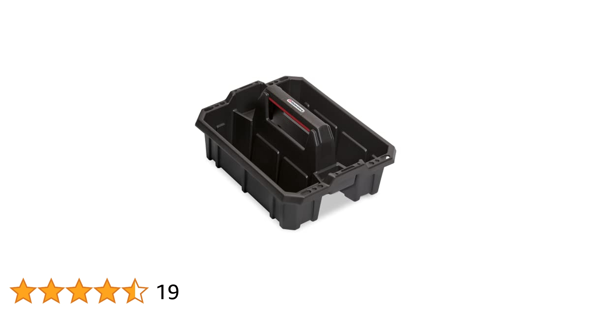 Handyman Caddy Tray Box Housekeeping Cleaners Tote Tray Basket With Handle Carry Grips - Under Sink Kitchen Storage Caddy For Cleaning Products Cleaners Carrier Tool Organiser (Pro 30cm X 30cm