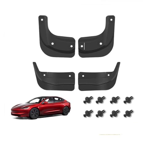 Guardabarros para Model 3 Highland 2024 2025, acabado premium exterior de coche 4