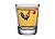 Rogue River Tactical Sarcastic Funny Rooster Sucker Shot Glass, Gift Idea for Friend, Coworker or Boss, 1.5 Ounce