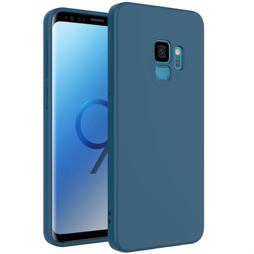 WOGROO for Samsung Galaxy S9 Plus Case Dark Blue, Scratch Resistant with Soft Touch, Slim Thin Phone Cover for Samsung Galaxy S9 Plus