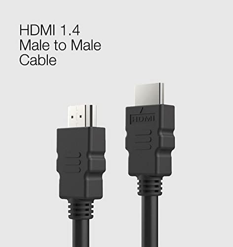 Image of FEDUS Gold Plated-High Speed HDMI Cable Male to Male TV-Out Cable Supports 3D, 4K and Audio Return 3 Meter