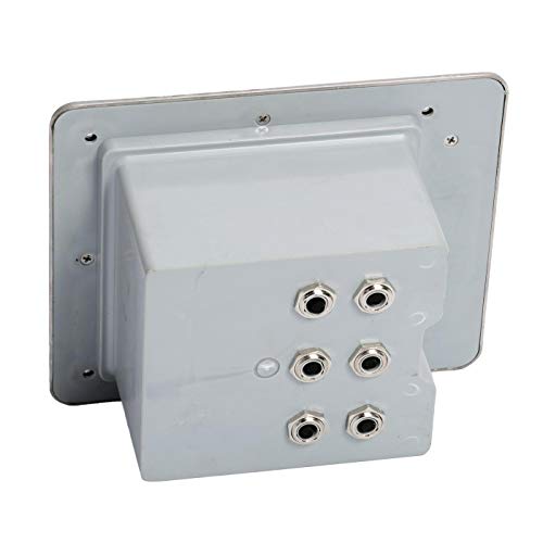 Lew Electric Ob-1-Sh Outdoor Pop Up Floor Box With Gfi Outlet, Stainless Steel Top, Hex Key Open #TOP3