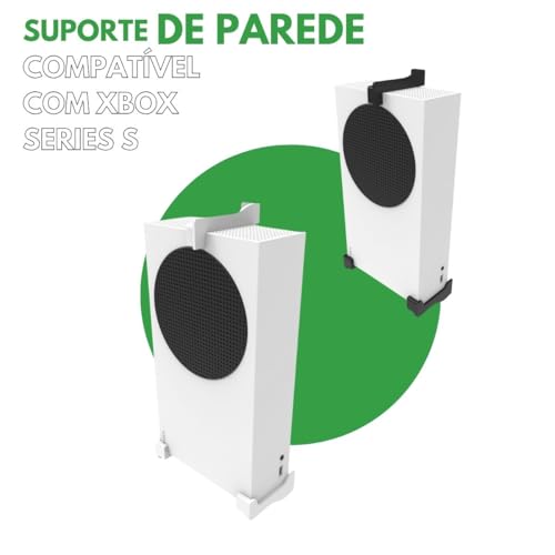 Suporte De Parede Compatível com Xbox Series S Preto