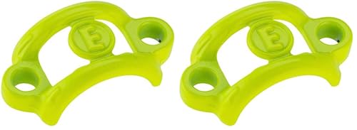 Magura 2700751 Aluminium, 1 Stück Klemmschelle, Neongelb, One Size (Packung mit 2)