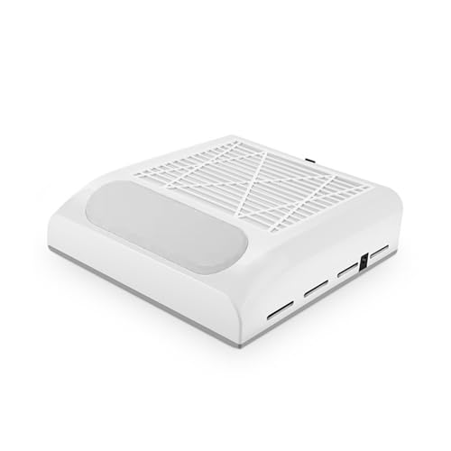 Colector de polvo de uñas potente de 80W y aspiradora para pulido de salón blanco