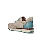  HISPANITAS - HI222382 Visón - Zapato Deportivo de Piel, con cordón elástico, Suela de Goma, para: Mujer Color: Vison Talla:37
