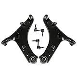 Tiezful 4PCS Front Lower Control Arm Fits for Subaru Forester 2014-2018 Suspension Kit w/Ball Joints, 2 Sway Bar End Links Replacement K622856 K622857 K750084