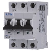Eaton Leitungsschutzschalter B 16A, 3p FAZ-B16/3