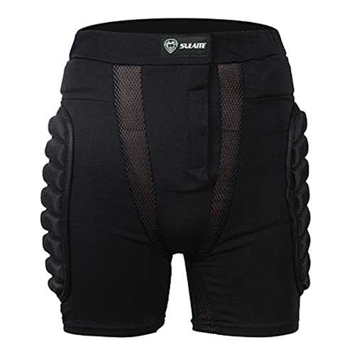Schutzhosen Gepolsterte Protektorhosen Schutz Shorts Für Hüfte, Po Und Steißbein, Snowboard Shorts Herren Damen,Kurze Hose, Gepolstert Schutz Gear Für Snowboarden Skifahren Skating
