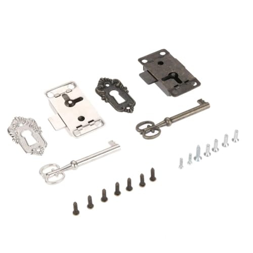 Serrure de porte en fer pour restaurer une commode ou un secrétaire - 6