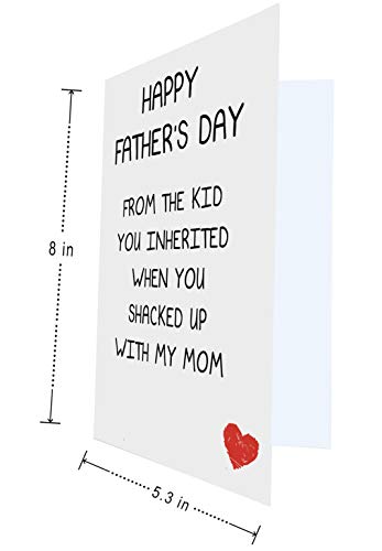 Funny Father's Day Card For Dad, Funny Daddy Card, Greeting Card For Dad Anniversary Card, Envelope Included, Blank Inside #TOP1