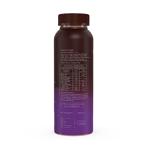 Cravova Belgian Chocolate Cold Coffee | Italian Cappuccino | Madagascar Vanilla Coffee | Turkish Hazelnut Coffee | Assorted | Medium Roast | Ready-to-Drink | Pack Of 4-200ml Each - Image 2