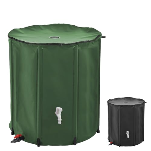 Linxor - Réservoir souple, récupérateur d'eau de pluie pliable - 200 L - 2 Coloris