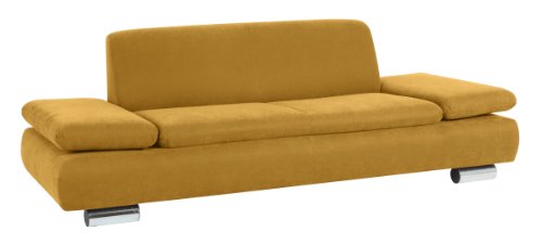 Max Winzer Sofa Tournai 2.5-Sitzer | Aus samtigem Flachgewebe in Maisgelb - 287130002051766 Max Winzer Sofa Tournai 2.5-Sitzer | Aus samtigem Flachgewebe in Maisgelb