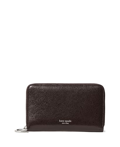 kate spade new york Halo Glazed Leather Medium Zip Around Wallet